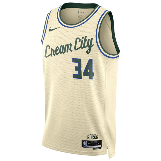 Nike Ανδρική φανέλα Giannis Antetokounmpo Milwaukee Bucks City Edition NBA Swingman Jersey